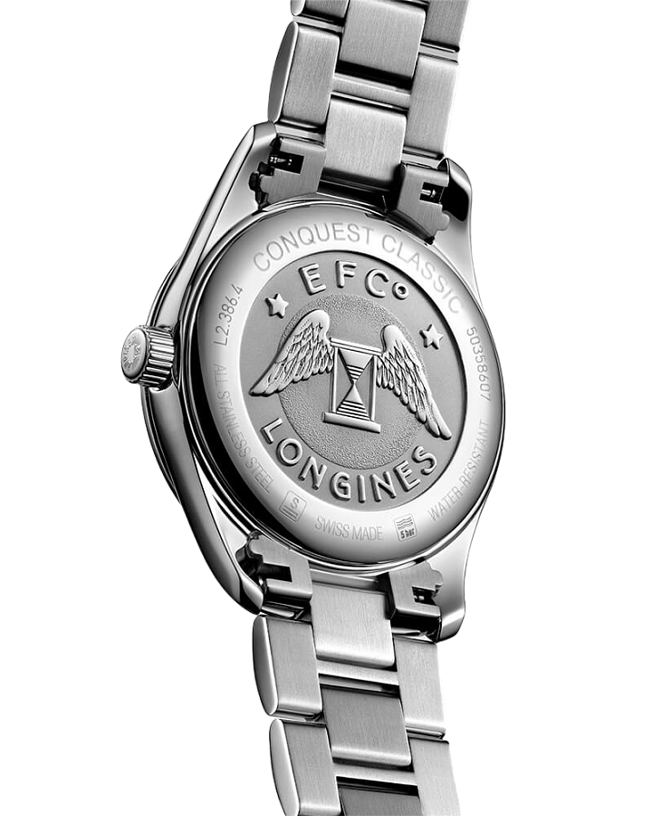 Часы Longines Conquest Classic L2.386.4.52.6 — кварцевые, Швейцария, женские