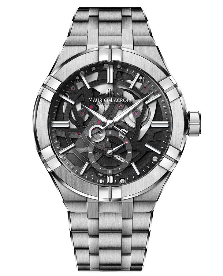 Часы Maurice Lacroix Aikon Automatic Mercury AI6088-SS002-030-1 — мужские