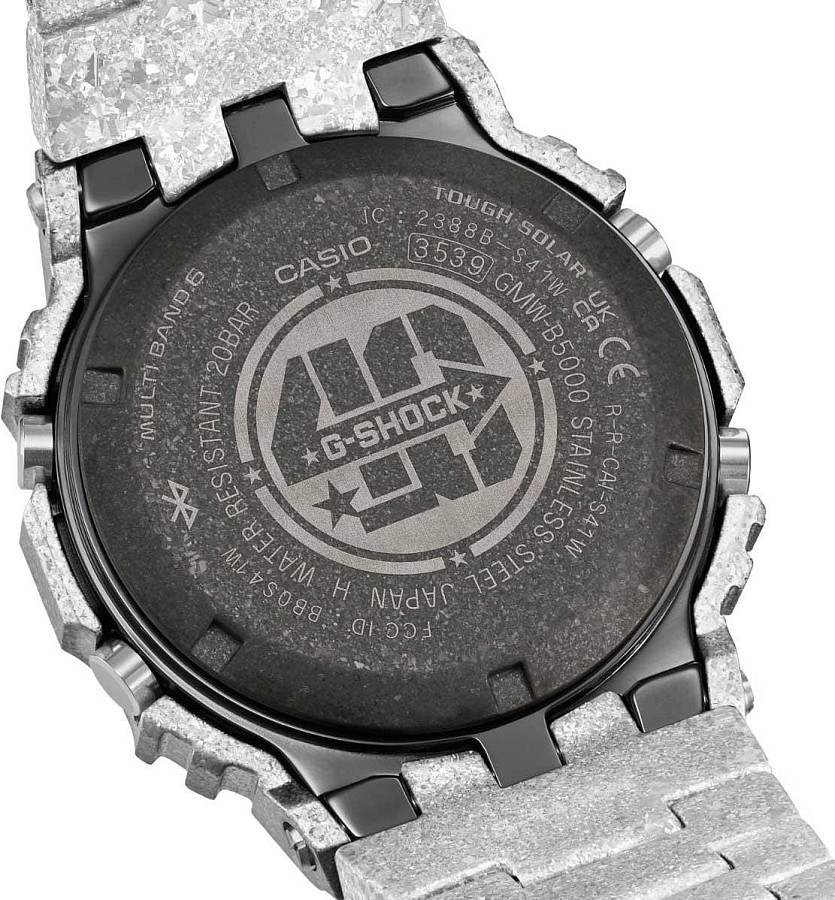 Часы Casio G-Shock GMW-B5000PS-1DR (GMW-B5000PS-1E) — электронные, металл сталь
