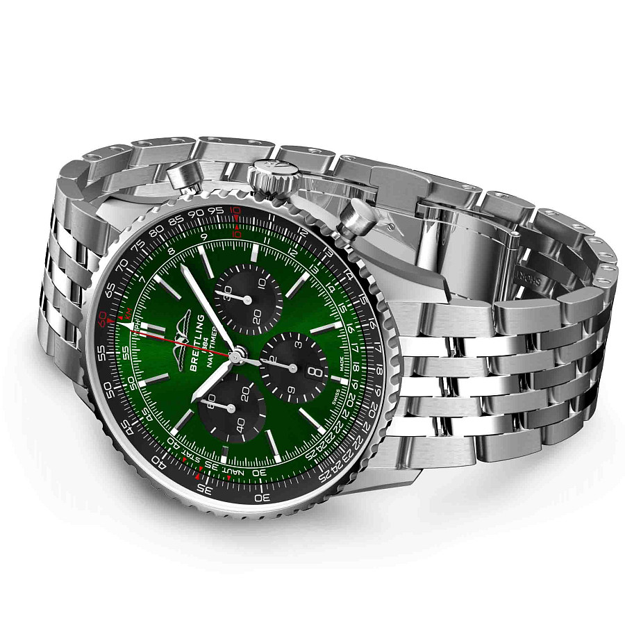 Часы Breitling Navitimer B01 Chronograph 46 AB0137241L1A1 — артикул AB0137241L1A1