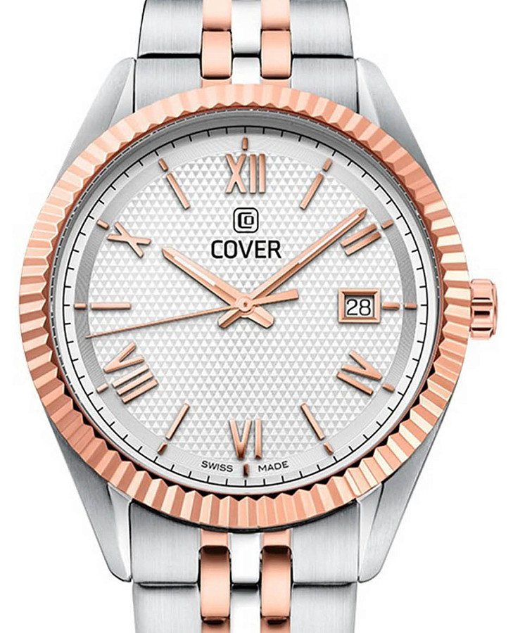 Часы Cover Alston CO216.10 — кварцевые, металл сталь