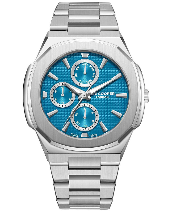 Часы Lee Cooper LC08047.390 — мужские, голубой