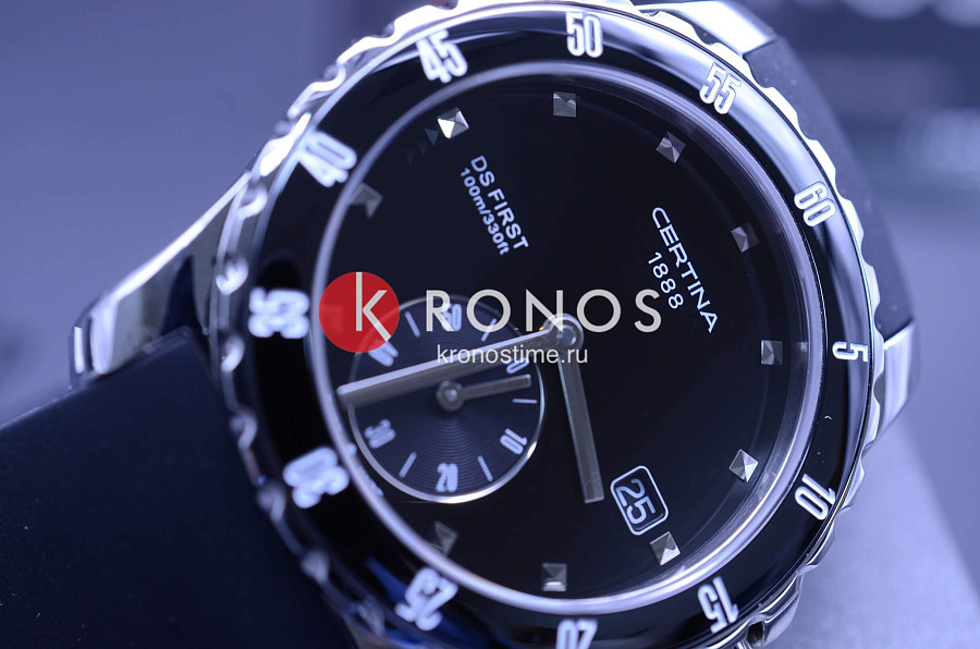 Часы Certina DS First C014.235.17.051.00 — металл сталь керамика, Швейцария