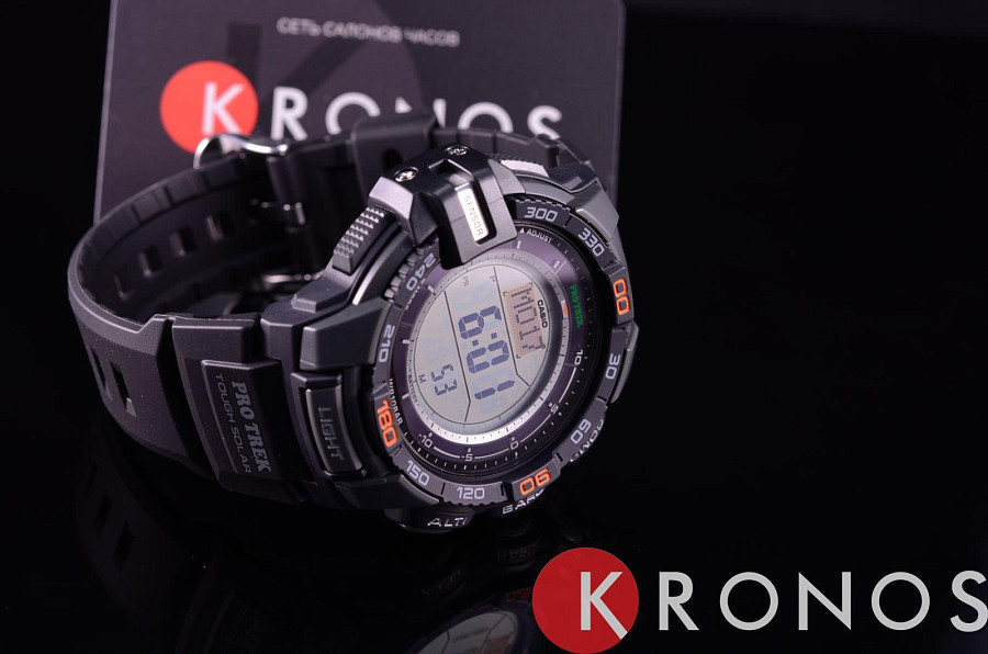 Часы Casio Pro Trek PRG-270-1E — электронные, Япония, мужские
