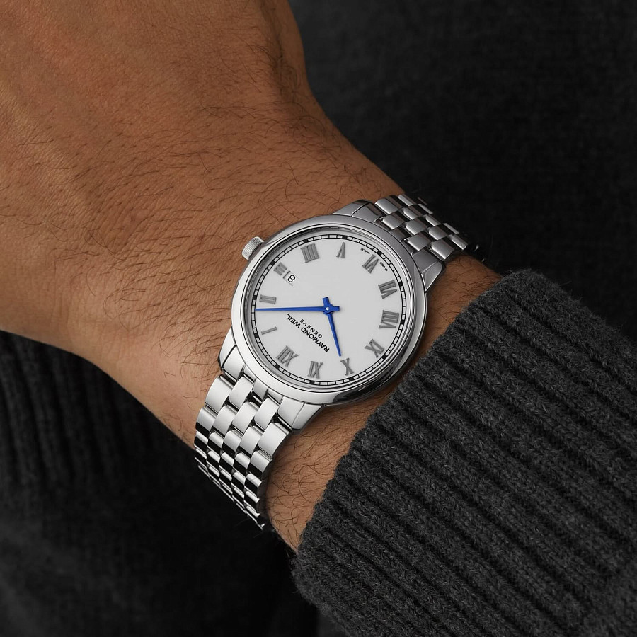 Часы Raymond Weil Toccata Classic 5485-ST-00359 — кварцевые, Швейцария, мужские