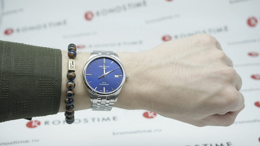 Часы Certina DS-8 Chronometer C033.451.11.041.00 — мужские, нержавеющая сталь