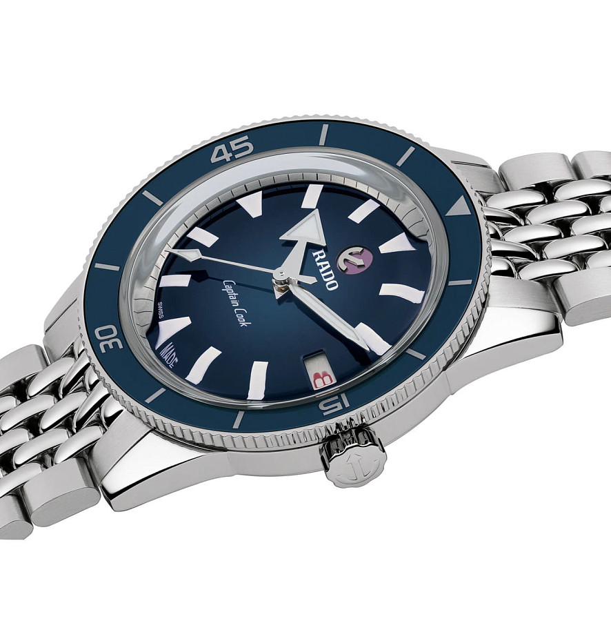 Часы Rado Captain Cook Automatic R32500203 — керамика сталь металл, Швейцария