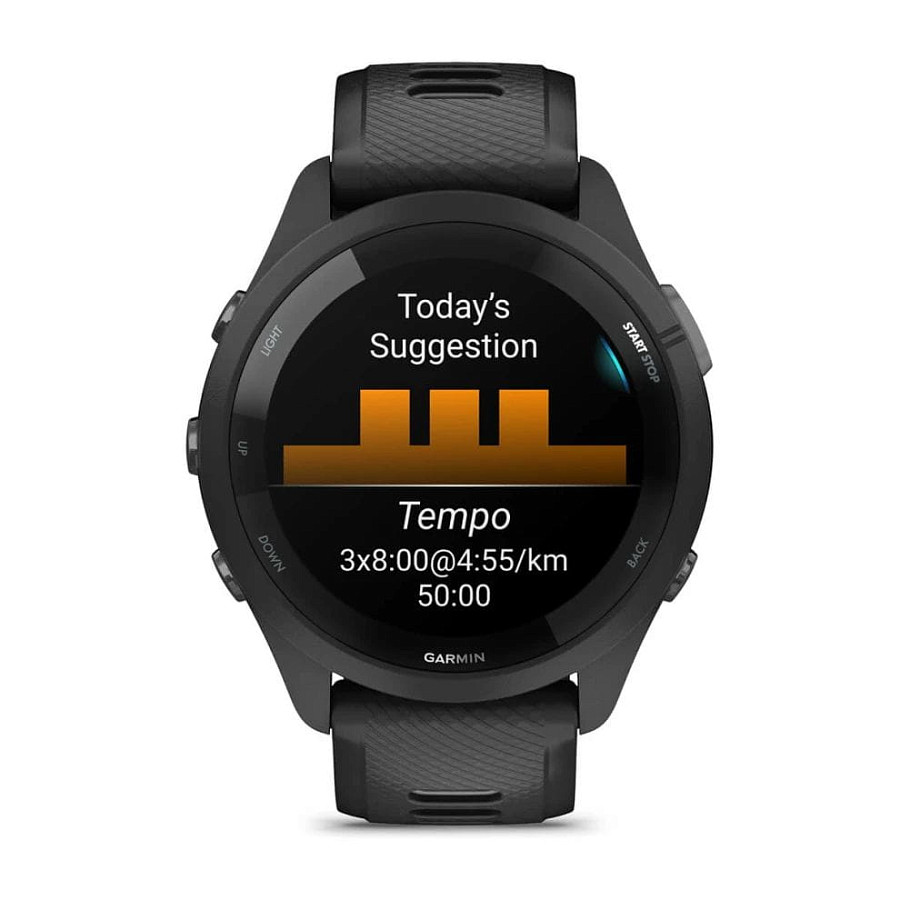 Часы Garmin Forerunner 265 010-02810-10 — силикон, мужские