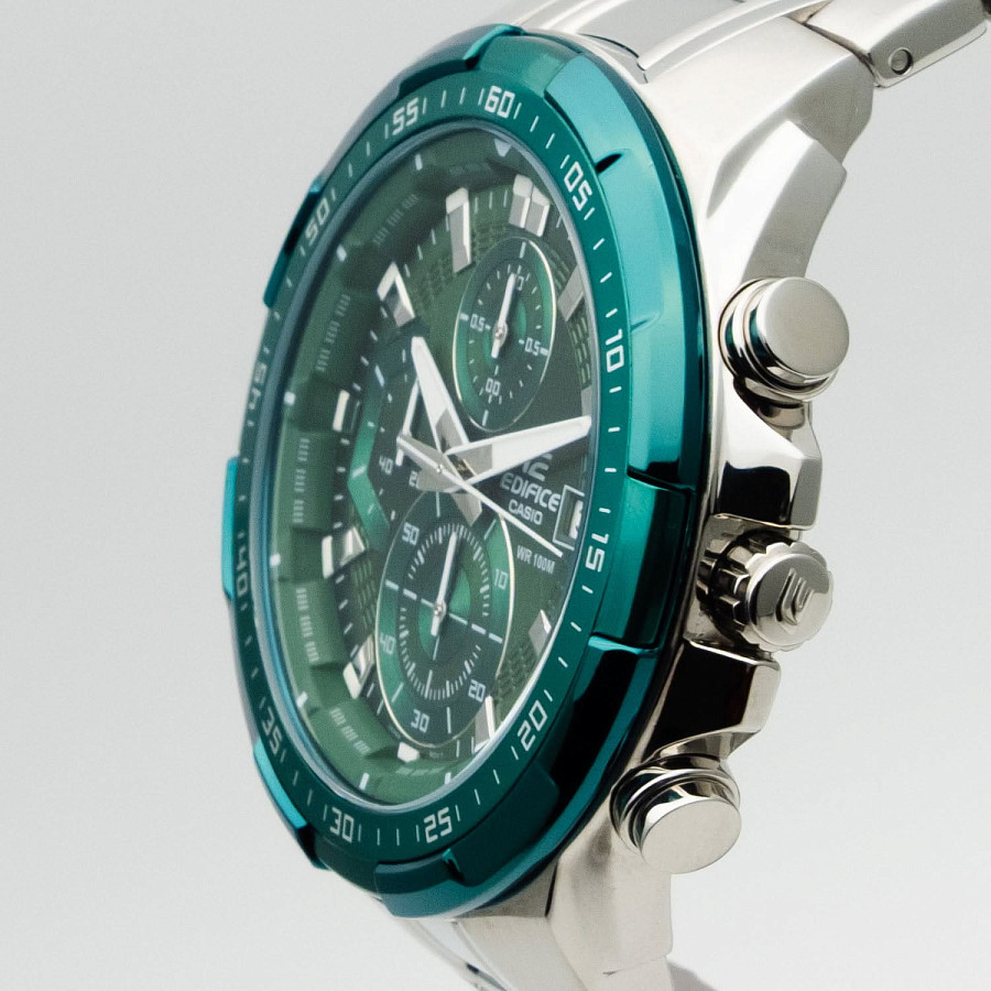 Часы Casio Edifice EFR-539DE-3A — нержавеющая сталь, мужские