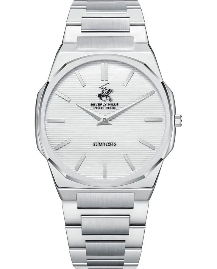 Часы Beverly Hills Polo Club BP3897X.330 — мужские, серебристый