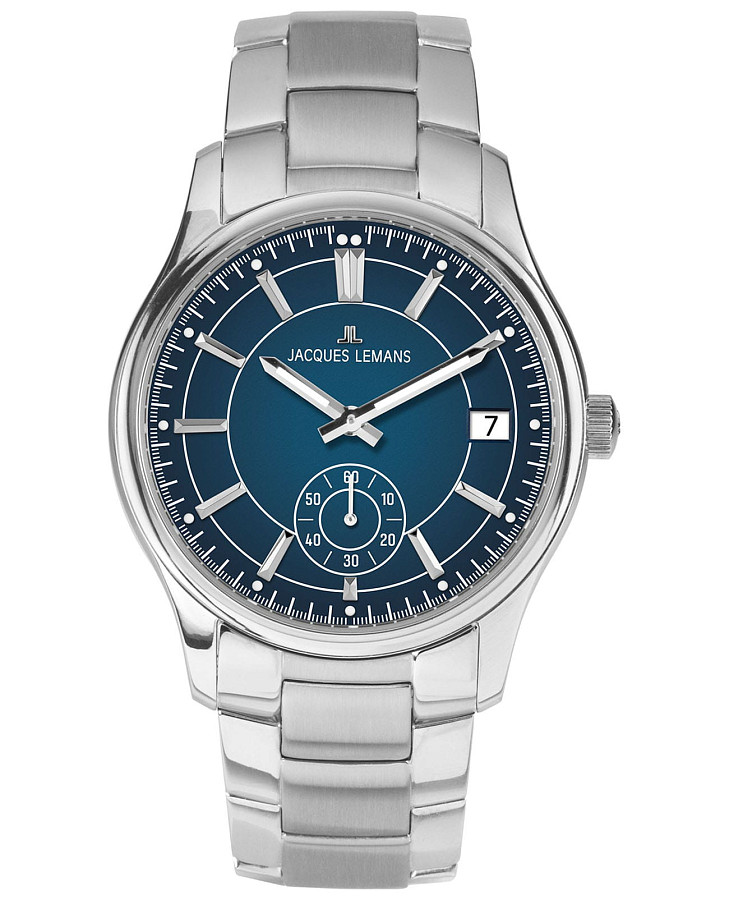 Часы Jacques Lemans Derby 1-2197G — мужские, синий
