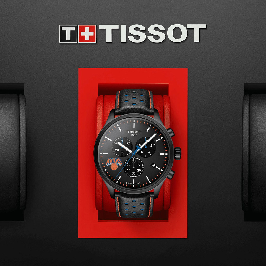 Часы Tissot Chrono XL NBA T116.617.36.051.05 — кожаный, мужские