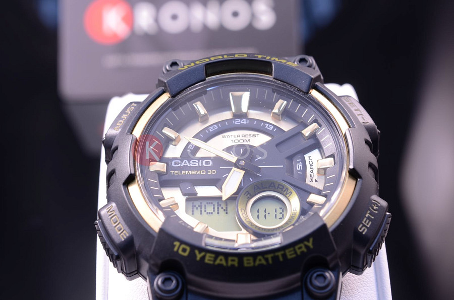 Часы Casio Collection AEQ-110BW-9AVDF (AEQ-110BW-9A) — Япония, кварцевые