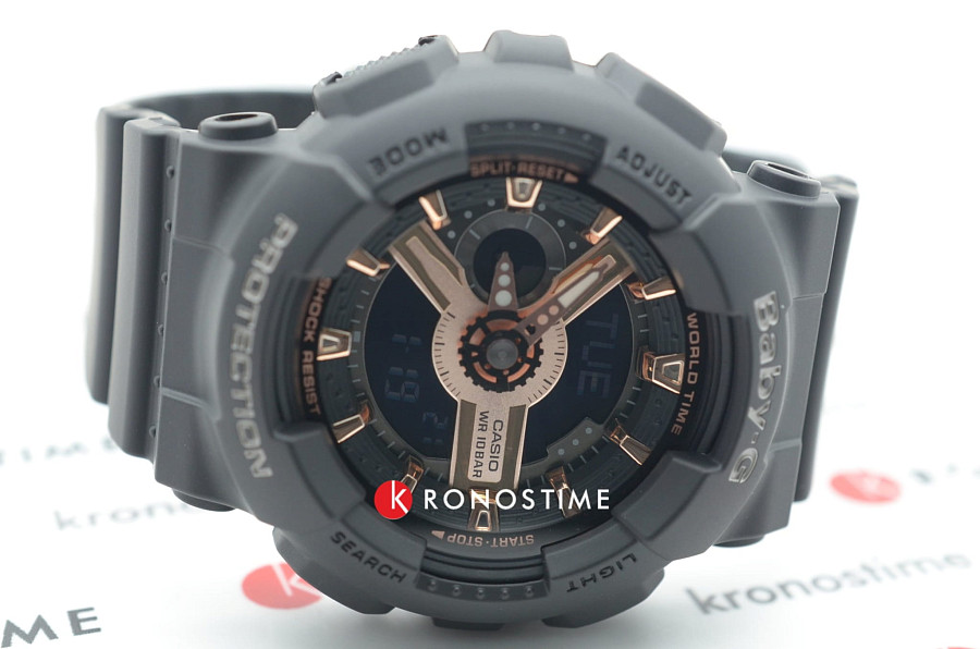 Часы Casio Baby-G BA-110RG-1AER — пластик, черный