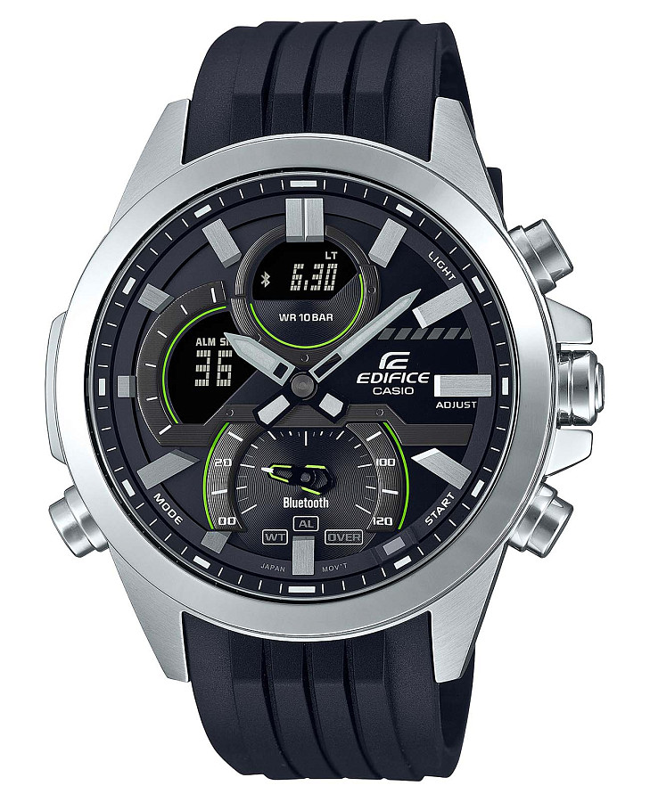 Часы Casio Edifice ECB-30P-1ADF (ECB-30P-1AEF) — мужские, черный