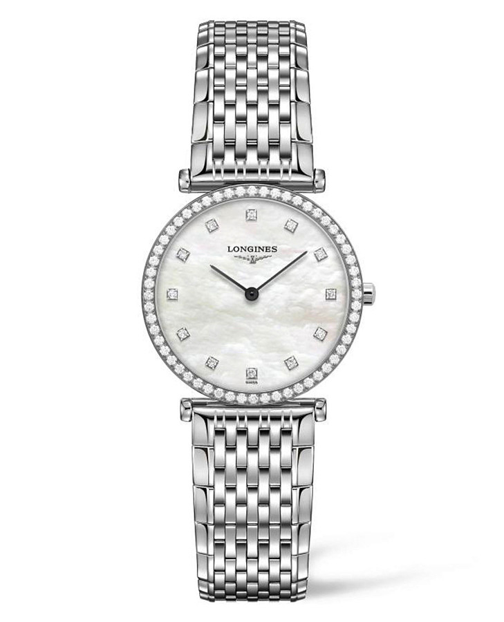Часы Longines La Grande Classique L4.513.0.87.6 — женские, перламутровый