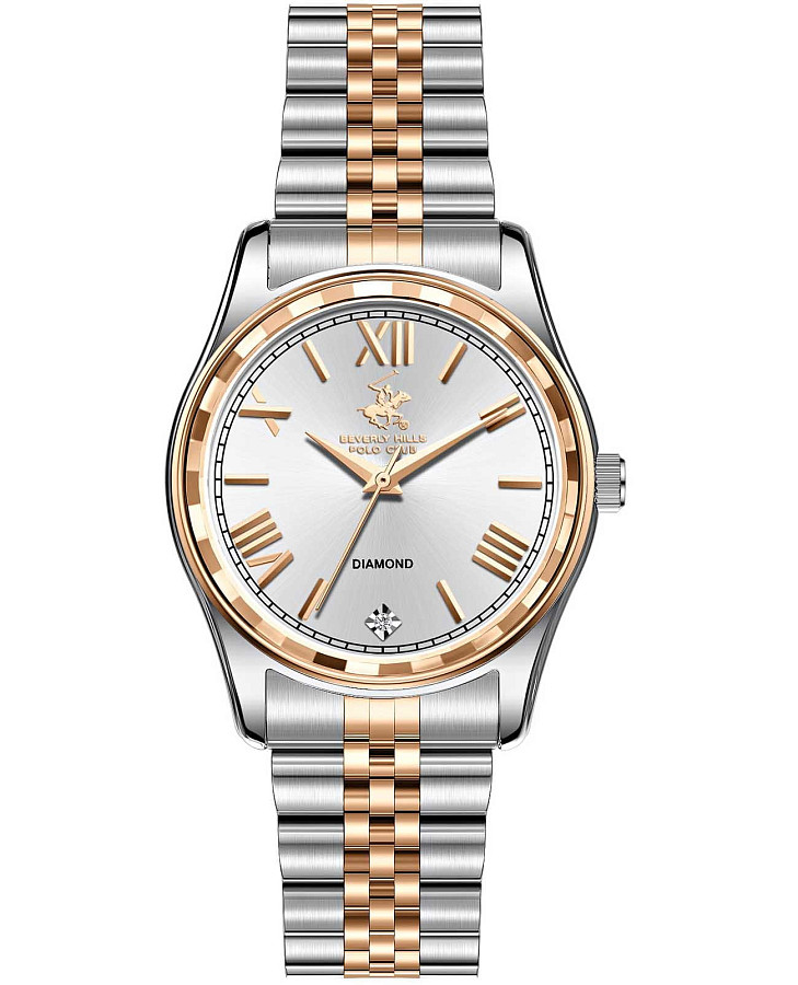 Часы Beverly Hills Polo Club BP3808C.530 — женские, серебристый