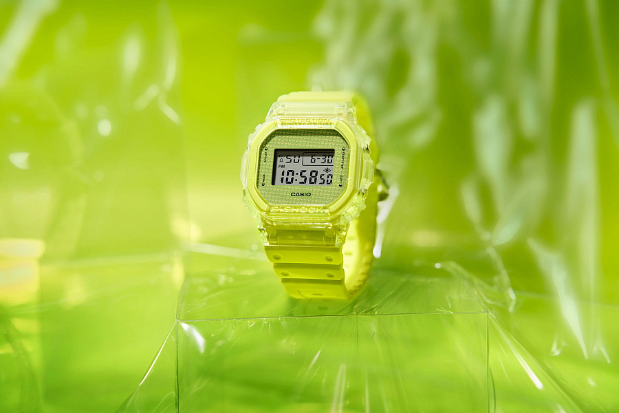 Часы Casio G-Shock DW-5600GL-9DR (DW-5600GL-9) — зеленый, пластик