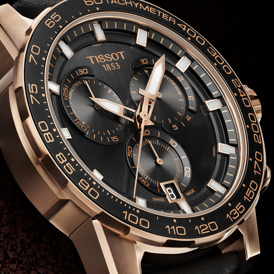 Часы Tissot SuperSport Chrono T125.617.36.051.00 — черный, сталь металл