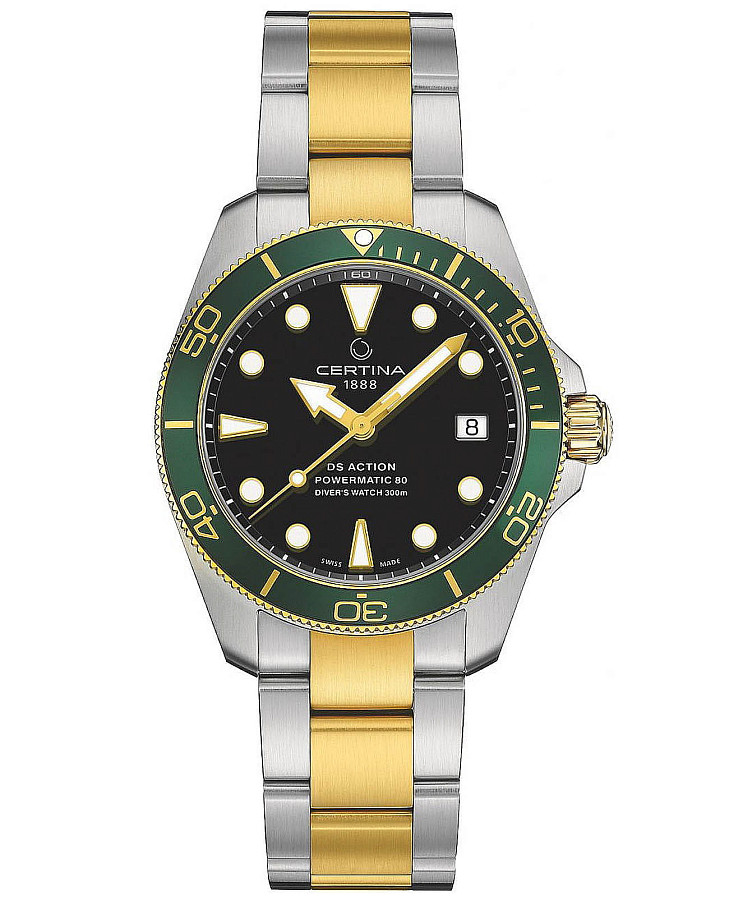Часы Certina DS Action Diver C032.807.22.051.01 — мужские, черный