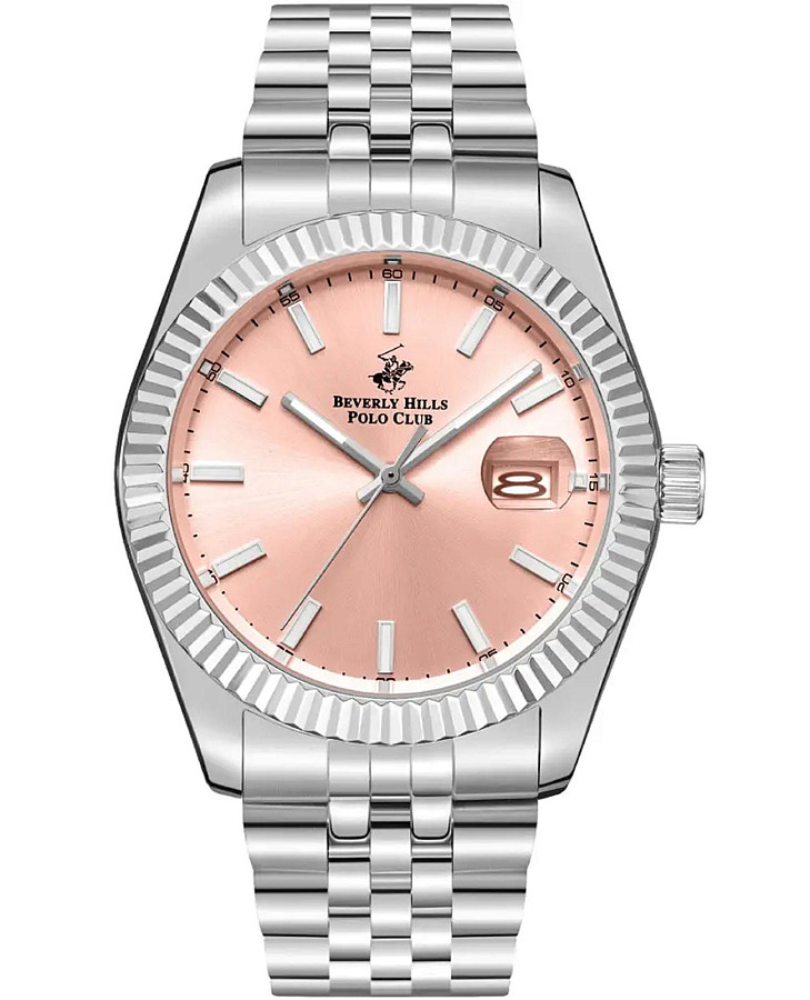 Часы Beverly Hills Polo Club BP3018X.380 — мужские, розовый