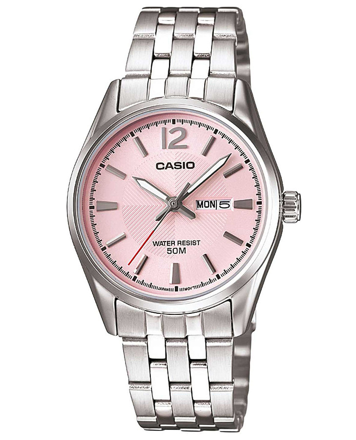 Часы Casio Collection LTP-1335D-5A — женские, розовый