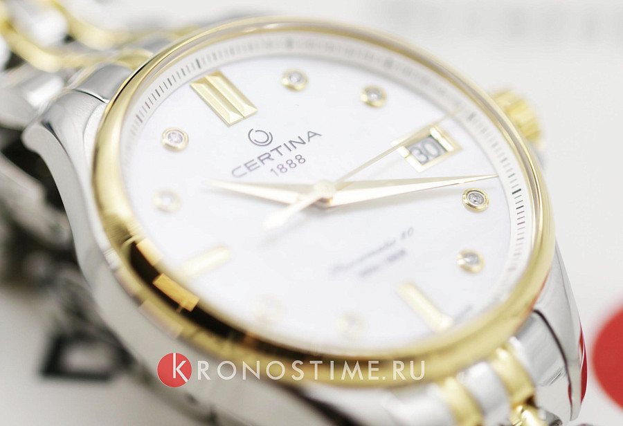 Часы Certina DS Action C032.207.22.116.00 — перламутровый, сталь металл