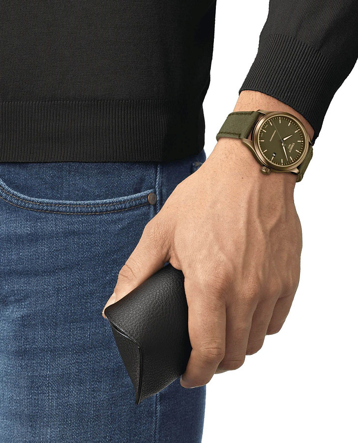 Часы Tissot Gent XL Swissmatic T116.407.37.091.00 — механические, сталь металл