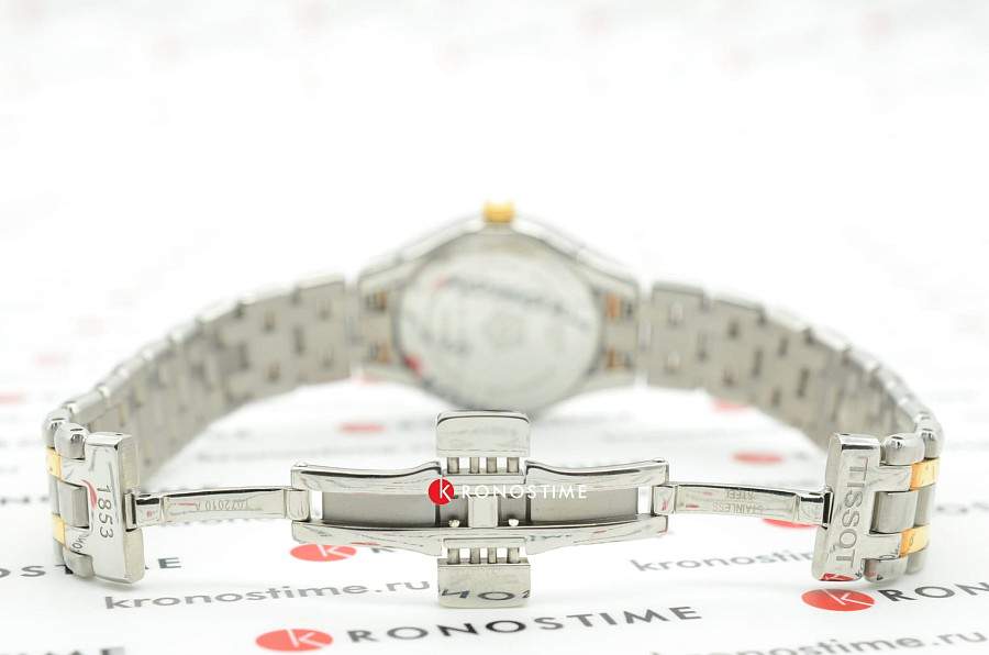 Часы Tissot Lady Small T072.010.22.298.00 — женские, сталь c pvd покрытием