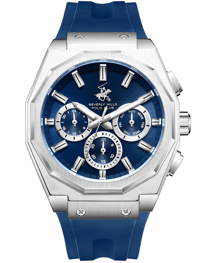Часы Beverly Hills Polo Club BP3815X.399 — мужские, синий