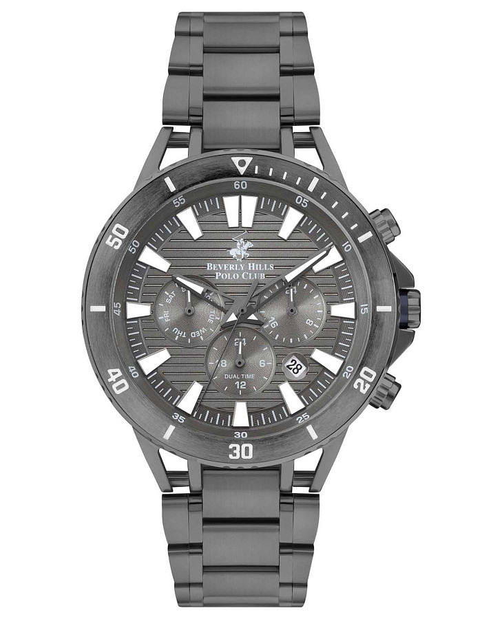 Часы Beverly Hills Polo Club BP3401X.070 — мужские, серый