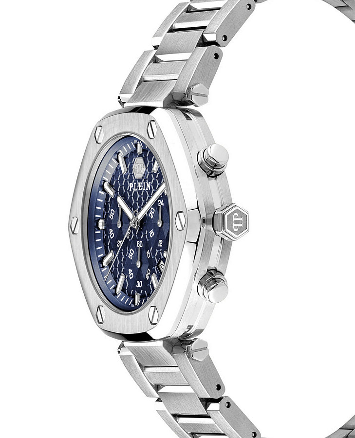 Часы Philipp Plein The Hexagon Chrono PWZBA0323 — нержавеющая сталь, мужские