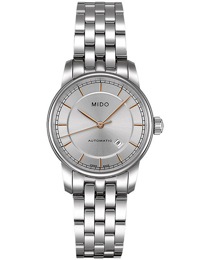 Часы Mido Baroncelli M7600.4.10.1 — женские, серебристый