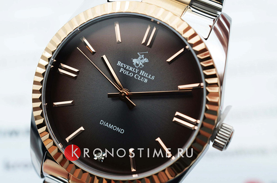 Часы Beverly Hills Polo Club BP3172C.540 — кварцевые, сталь металл