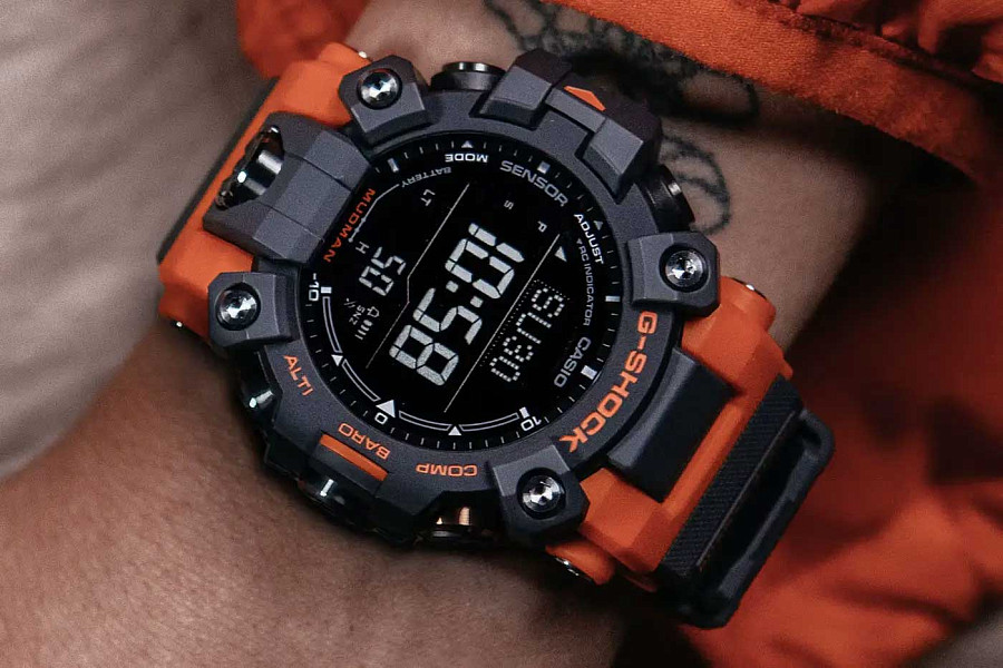 Часы Casio G-Shock GW-9500-1A4DR (GW-9500-1A4ER) — электронные, пластик