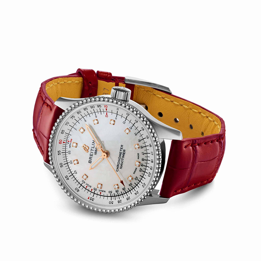 Часы Breitling Navitimer Automatic 35 A17395211A1P5 — сталь металл, Швейцария
