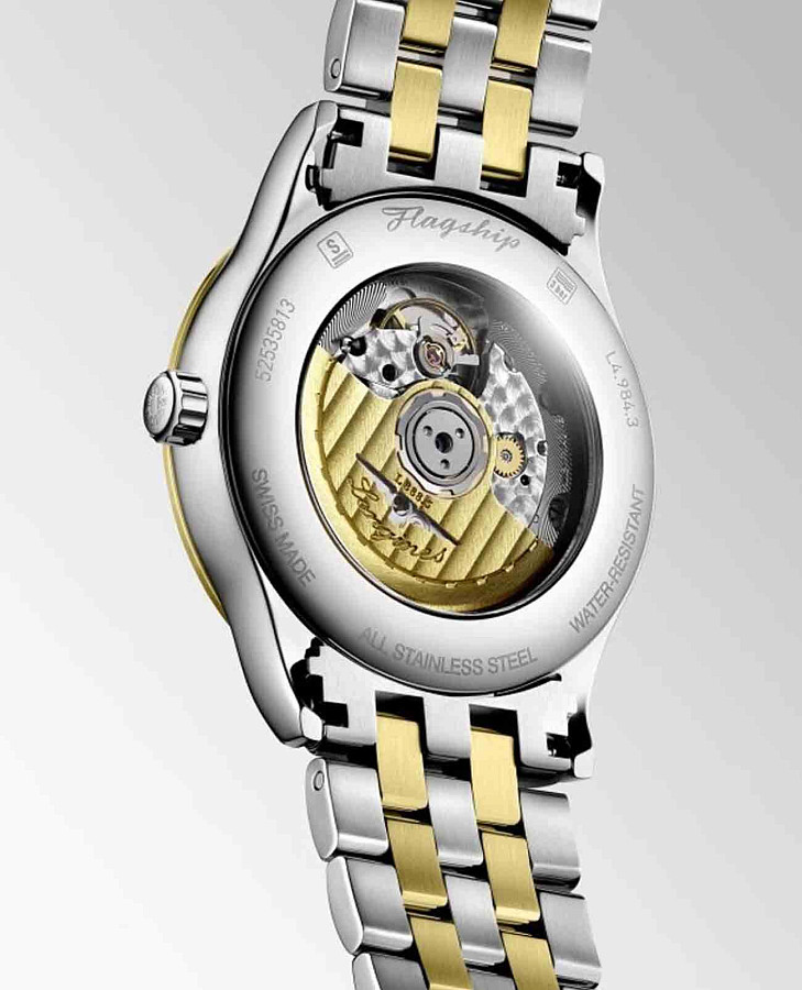 Часы Longines Flagship L4.984.3.37.7 — механические, сталь металл