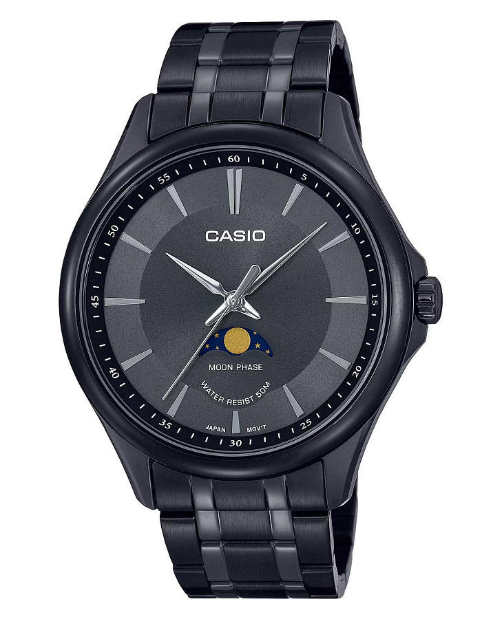 Часы Casio Collection MTP-M100B-1A — мужские, черный