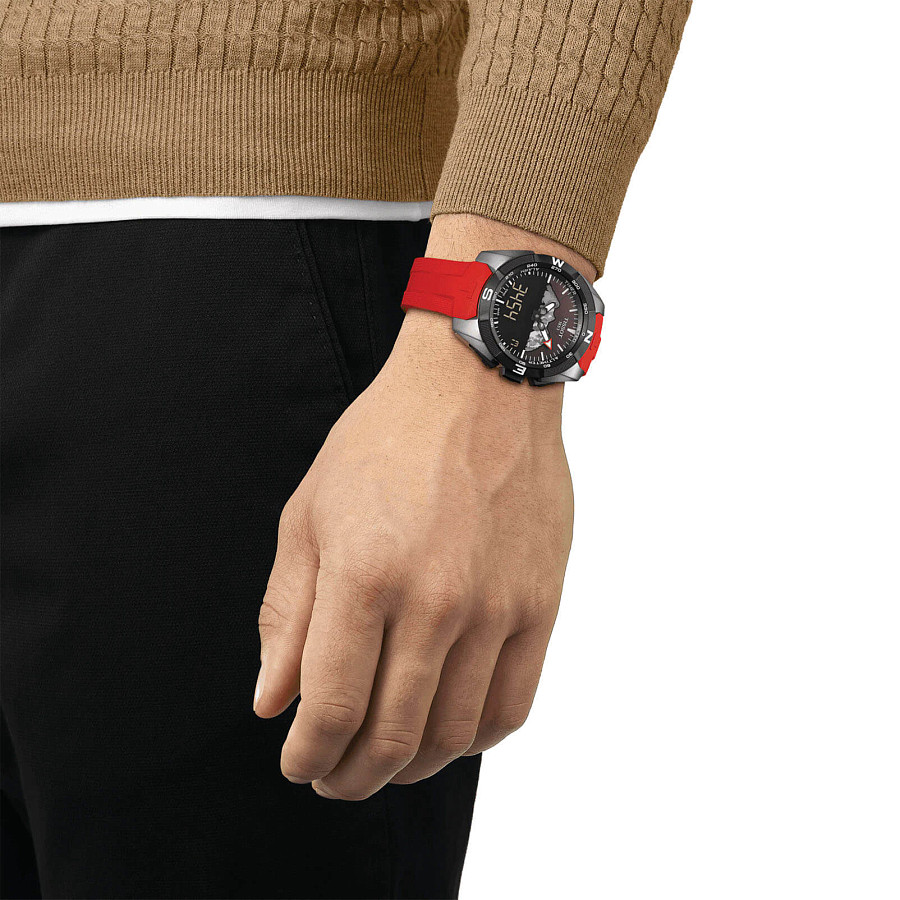 Часы Tissot T-Touch Expert Solar Jungfraubahn T091.420.47.051.10 — силикон, мужские