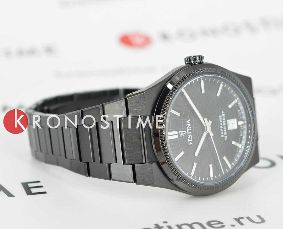 Часы Festina Swiss Made F20080/1 — металл сталь, Испания