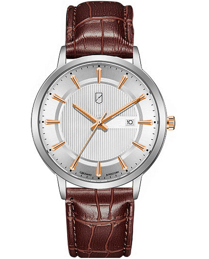 Часы УЧЗ Spectr 1521A1L5 — мужские, серебристый