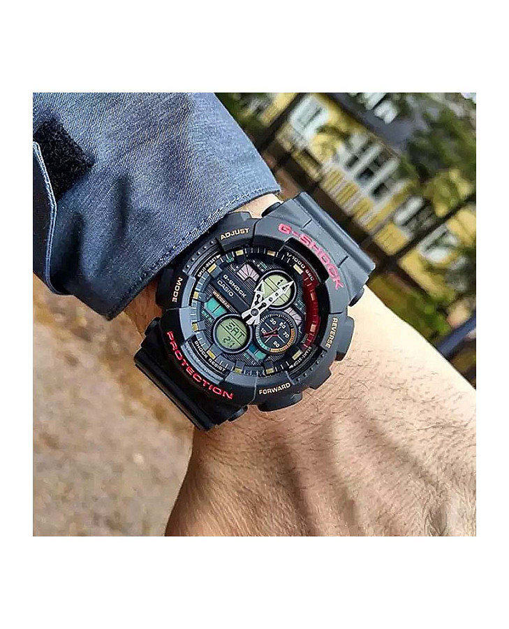 Часы Casio G-Shock GA-140-1A4DR (GA-140-1A4) — электронные, пластик