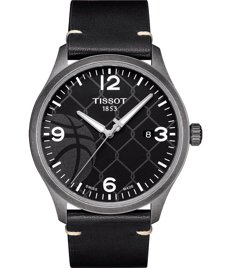 Часы Tissot Gent XL 3X3 Street Basketball T116.410.36.067.00 — мужские, черный