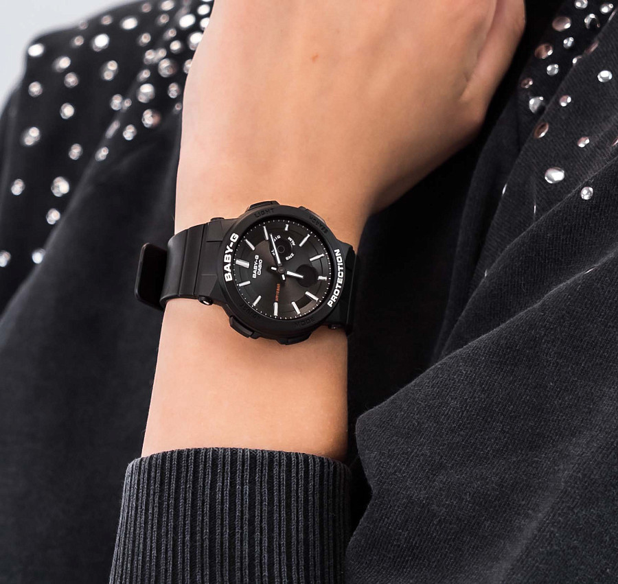Часы Casio Baby-G BGA-255-1A — кварцевые, пластик
