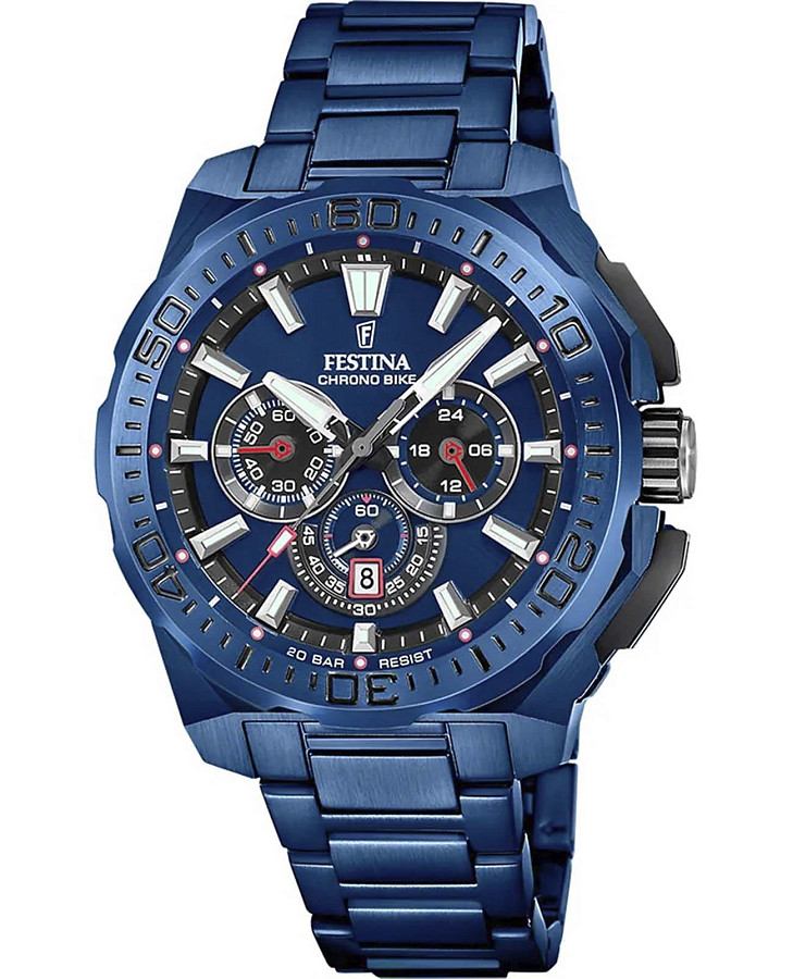 Часы Festina Chrono Bike F20729/1 — мужские, синий