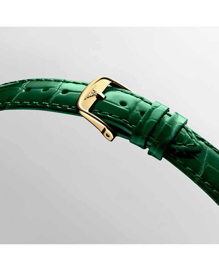 Часы Longines DolceVita L5.255.6.95.2 — зеленый, металл сталь