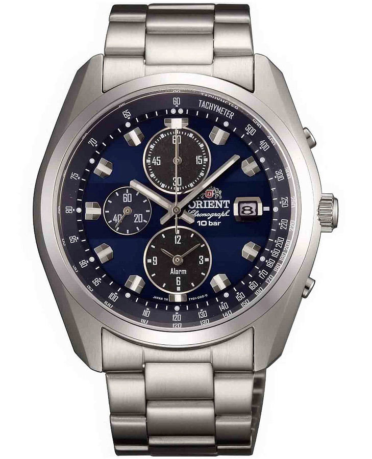 Часы Orient Chronograph WV0011TY — мужские, синий