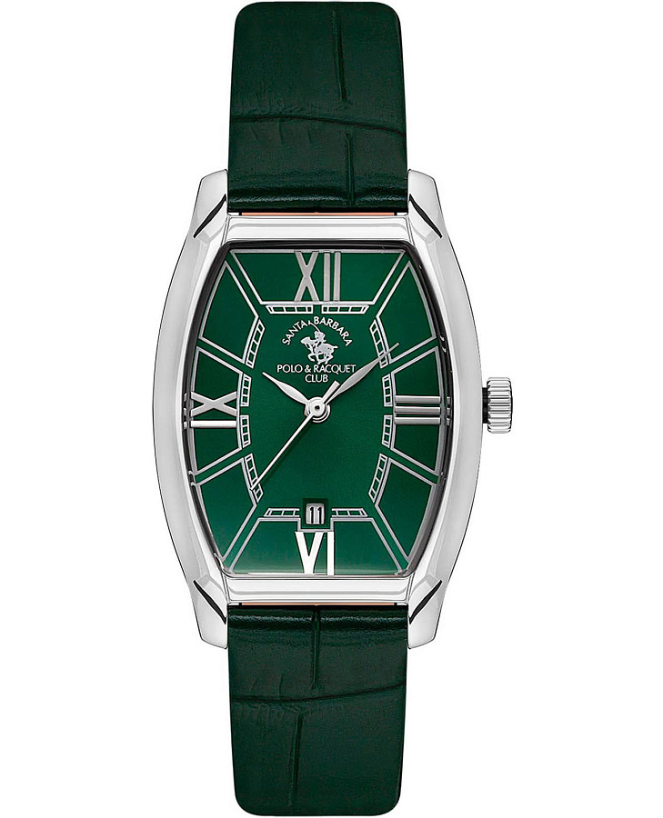 Часы Santa Barbara Polo & Racquet Club Unique SB.1.10558-3 — женские, зеленый