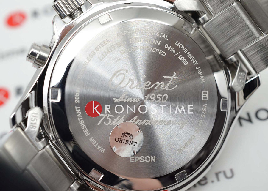 Часы Orient Chronograph Mako Kamasu RA-TX0210L (RN-TX0210L) — мужские, нержавеющая сталь