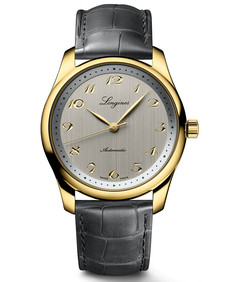 Часы Longines Master Collection 190th Anniversary L2.793.6.73.2 — мужские, серый